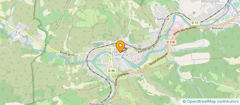 localisation de l'entreprise HEALTHY LIFE  ESPERAZA