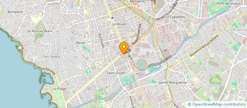 localisation de l'entreprise HEALTHY RESET à MARSEILLE