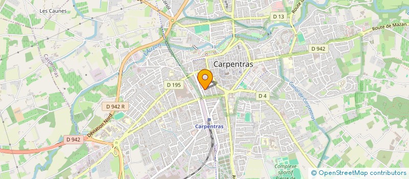 localisation de l'entreprise HEALTHY TRAINER  CARPENTRAS