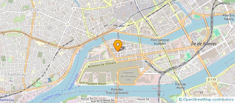 localisation de l'entreprise HEAPSYS à NANTES