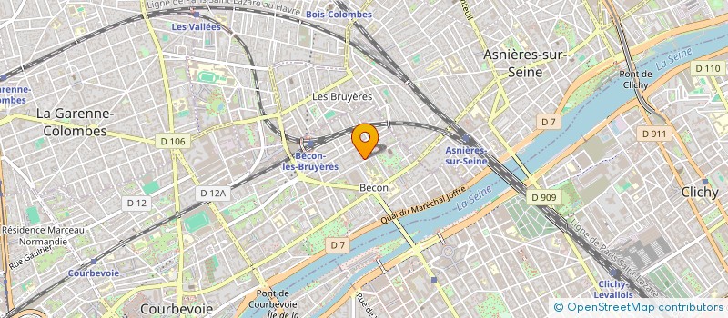localisation de l'entreprise HEAR ME PRODUCTION à COURBEVOIE