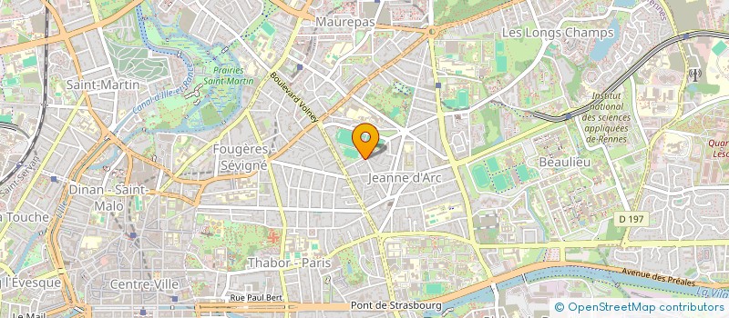 localisation de l'entreprise HEARGON  RENNES