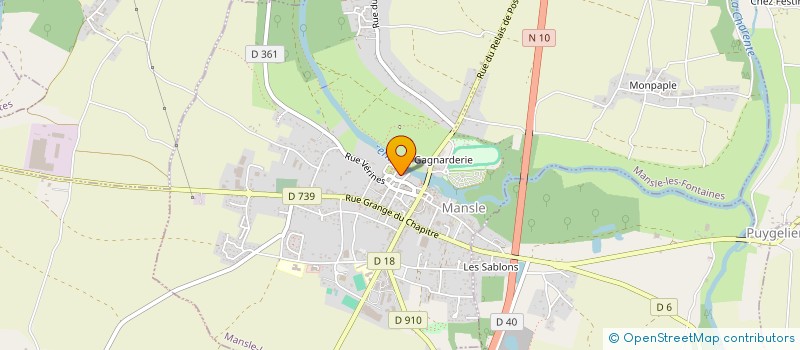 localisation de l'entreprise HEART FEST' à MANSLE-LES-FONTAINES