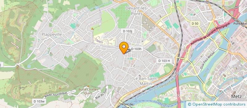 localisation de l'entreprise HEART INVEST à LE BAN-SAINT-MARTIN