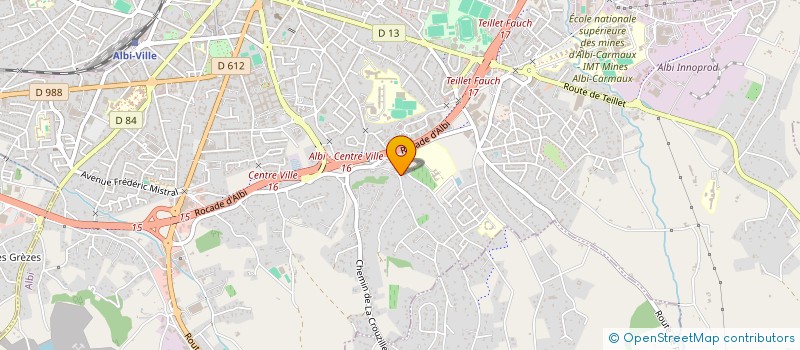 localisation de l'entreprise HEART OF FRANCE à ALBI