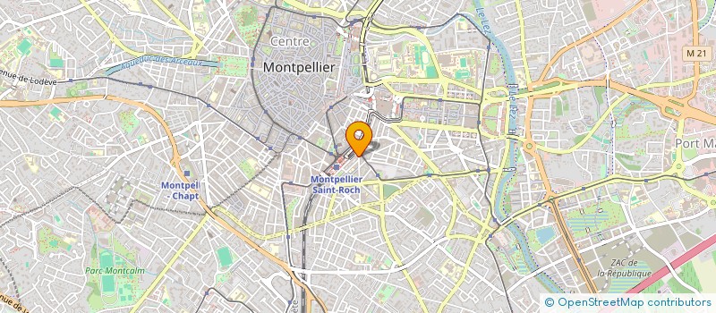 localisation de l'entreprise HEART PRODUCTION à MONTPELLIER