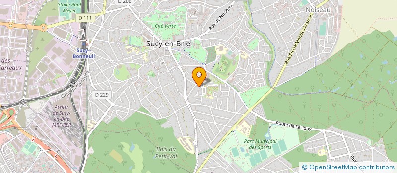 localisation de l'entreprise HEART SOUND  SUCY-EN-BRIE