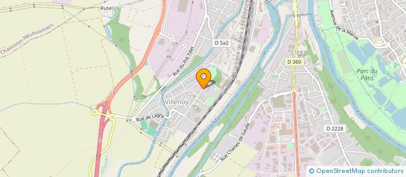 localisation de l'entreprise HEARTEN TALES  VILLENOY