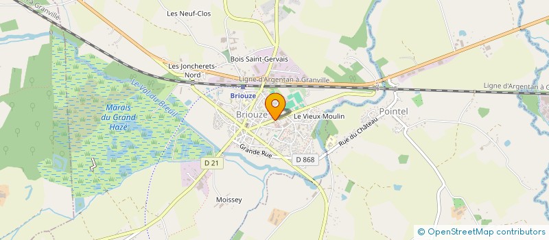 localisation de l'entreprise HEARTH CONNECTION à BRIOUZE