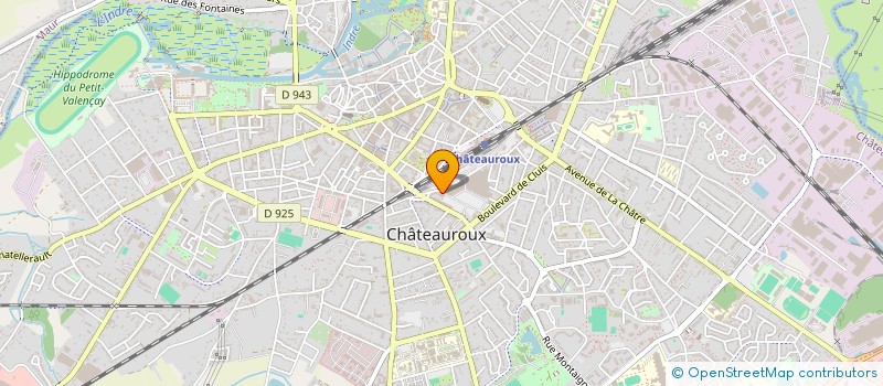 localisation de l'entreprise HEARTHSTONE à CHATEAUROUX