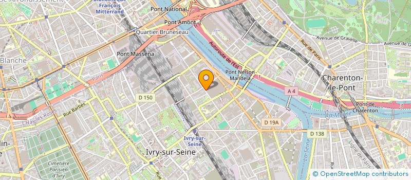 localisation de l'entreprise HEARTLESS & CUT  IVRY-SUR-SEINE