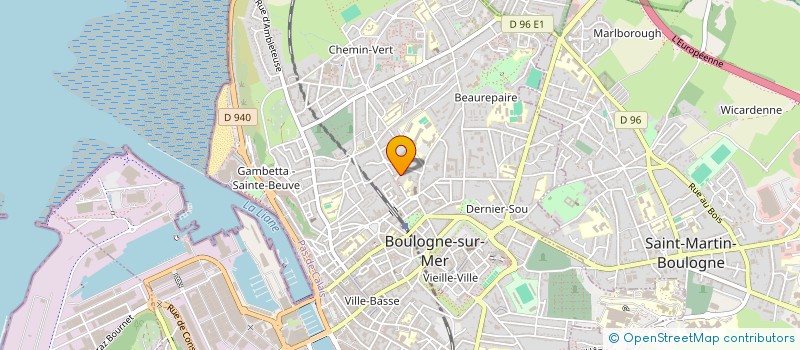 localisation de l'entreprise HEARTSCOPE à BOULOGNE-SUR-MER