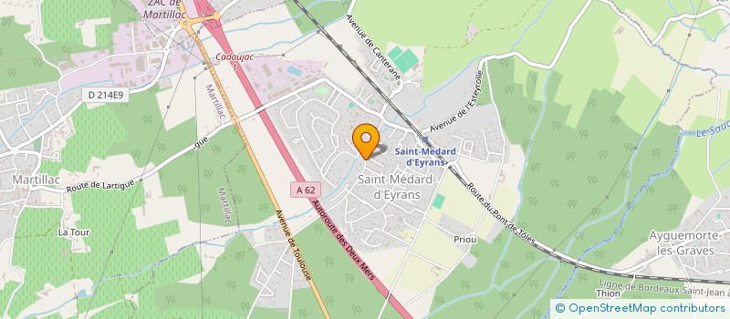 localisation de l'entreprise HEARTSIDE  SAINT-MEDARD-D'EYRANS