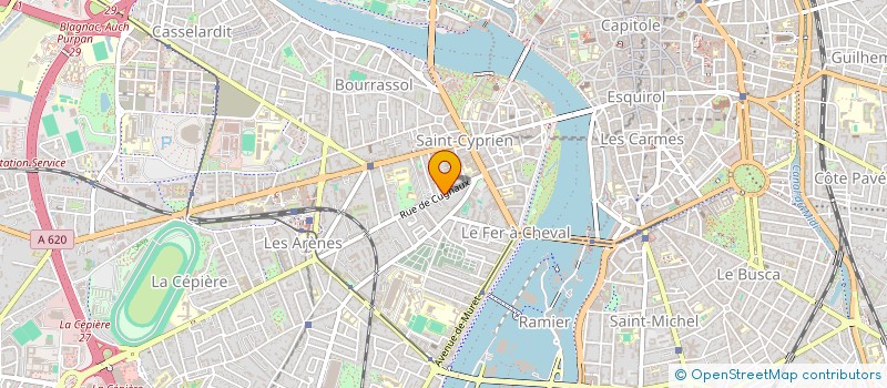 localisation de l'entreprise HEAS à TOULOUSE