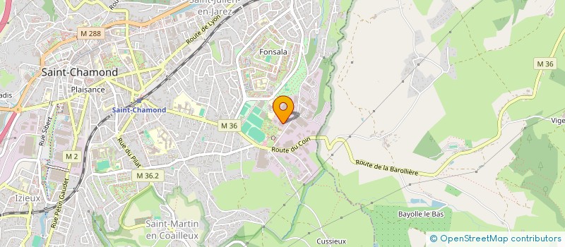 localisation de l'entreprise HEAT CONCEPT à SAINT-CHAMOND