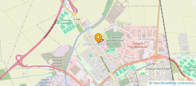 localisation de l'entreprise HEATING à REIMS