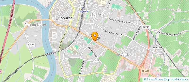 localisation de l'entreprise HEAUMAMA  LIBOURNE