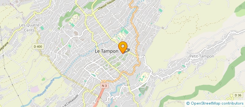 localisation de l'entreprise HEAVEN  LE TAMPON