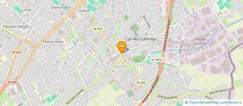 localisation de l'entreprise HEAVEN  LYS-LEZ-LANNOY