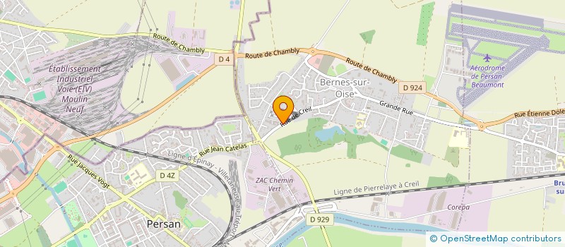 localisation de l'entreprise HEAVEN BEAUTY  BERNES-SUR-OISE