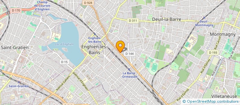 localisation de l'entreprise HEAVEN CONSEIL  DEUIL-LA-BARRE