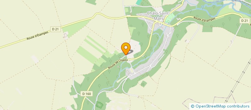 localisation de l'entreprise HEAVEN OFFICE  CHALO-SAINT-MARS