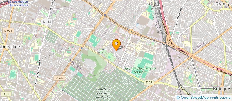 localisation de l'entreprise HEAVEN RECORDS  BOBIGNY