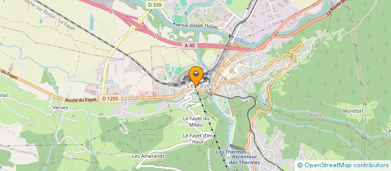 localisation de l'entreprise HEAVENBERG  SAINT-GERVAIS-LES-BAINS