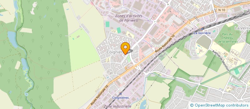 localisation de l'entreprise HEAVENLY 100 POUR 100 LOUANGE  COIGNIERES