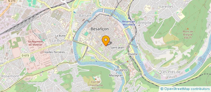 localisation de l'entreprise HEAVY GATORS à BESANCON
