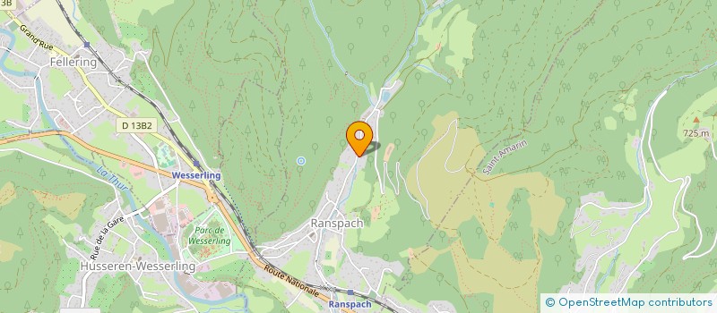 localisation de l'entreprise HEB NEF  RANSPACH