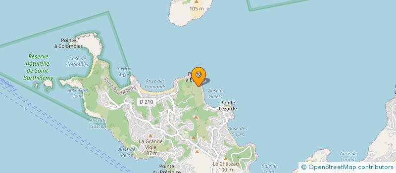 localisation de l'entreprise HEB PARTICIPATION à SAINT BARTHELEMY
