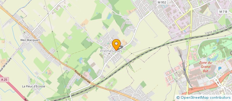 localisation de l'entreprise HEBB  PREMESQUES
