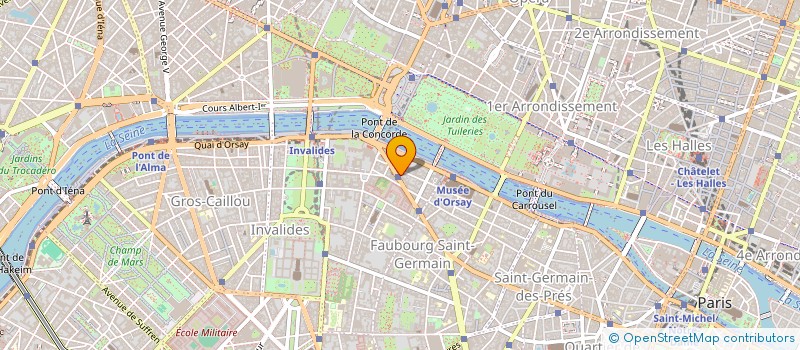 localisation de l'entreprise HEBE  PARIS
