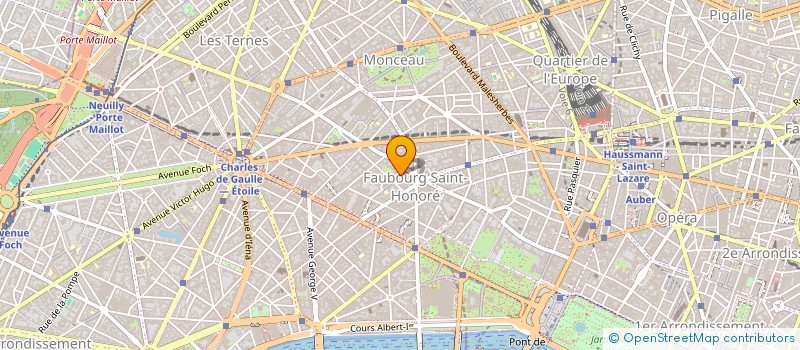 localisation de l'entreprise HEBE  PARIS