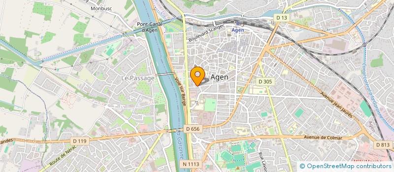 localisation de l'entreprise HEBE  PERPIGNAN