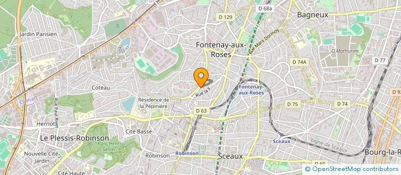 localisation de l'entreprise HEBE CONSULTANT à FONTENAY-AUX-ROSES