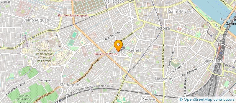 localisation de l'entreprise HEBE FORMATION  BORDEAUX