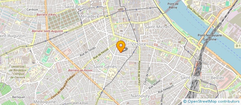 localisation de l'entreprise HEBE GROUP  BORDEAUX