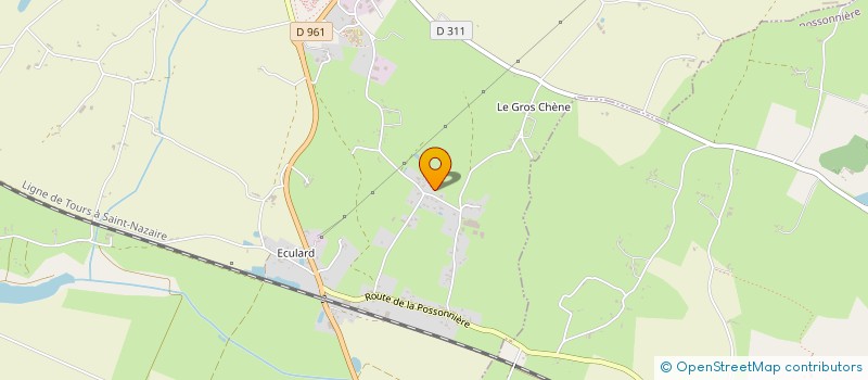 localisation de l'entreprise HEBE INVEST  SAINT-GEORGES-SUR-LOIRE