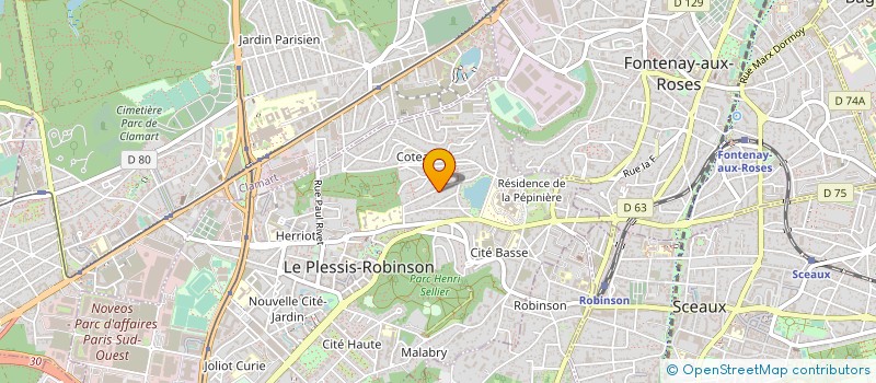 localisation de l'entreprise HEBEE à LE PLESSIS-ROBINSON