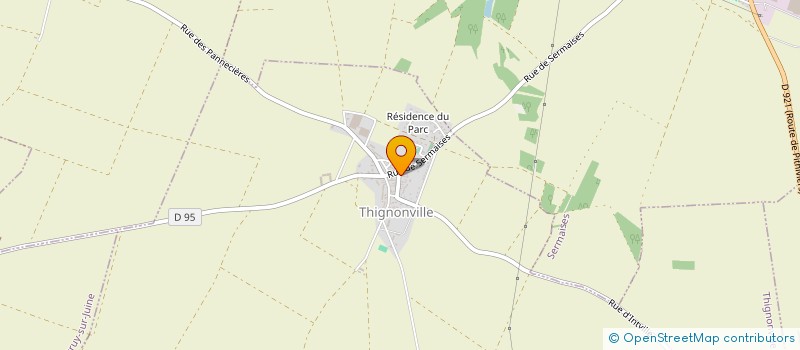 localisation de l'entreprise HEBERT à THIGNONVILLE
