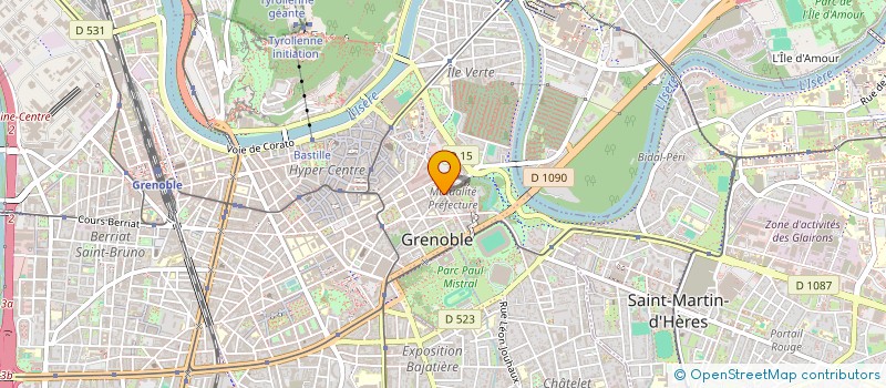 localisation de l'entreprise HEBERT SOINS  GRENOBLE
