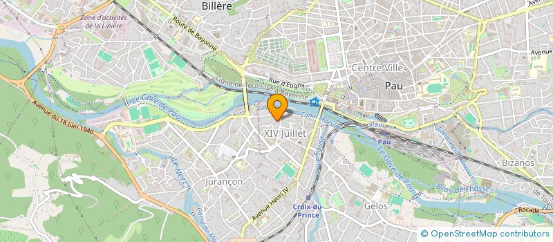 localisation de l'entreprise HEBLIC à PAU