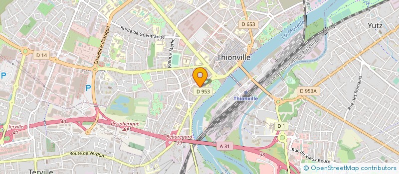 localisation de l'entreprise HEBOUTHI  THIONVILLE