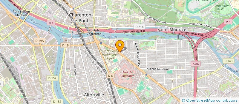 localisation de l'entreprise HEBS à MAISONS-ALFORT