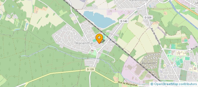 localisation de l'entreprise HEBTING IMMO  HAGUENAU