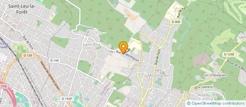 localisation de l'entreprise HEC HOLDING EC à SAINT-PRIX