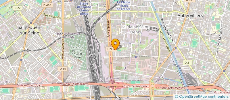 localisation de l'entreprise HEC TRANSPORT  SAINT-DENIS