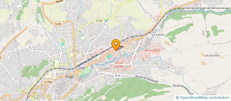 localisation de l'entreprise HECAM à GAP